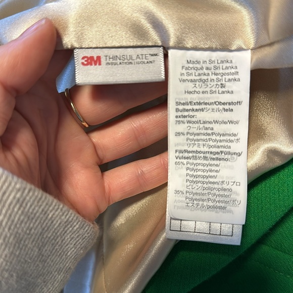 Green Classic Lady Coat by JCrew NOWT. - Picture 8 of 11